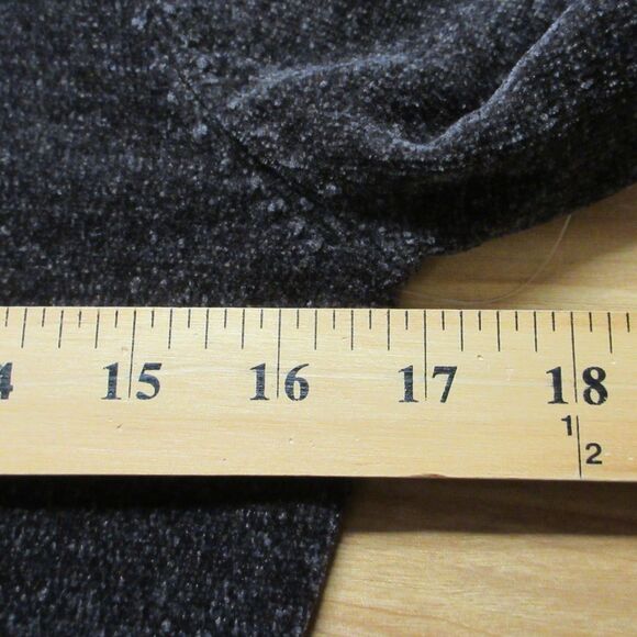 Chenille Y2K Vibe Zip Cropped Sweater Hoodie Sz S Breen Chocolate Coffee Brn NWT - Picture 10 of 11